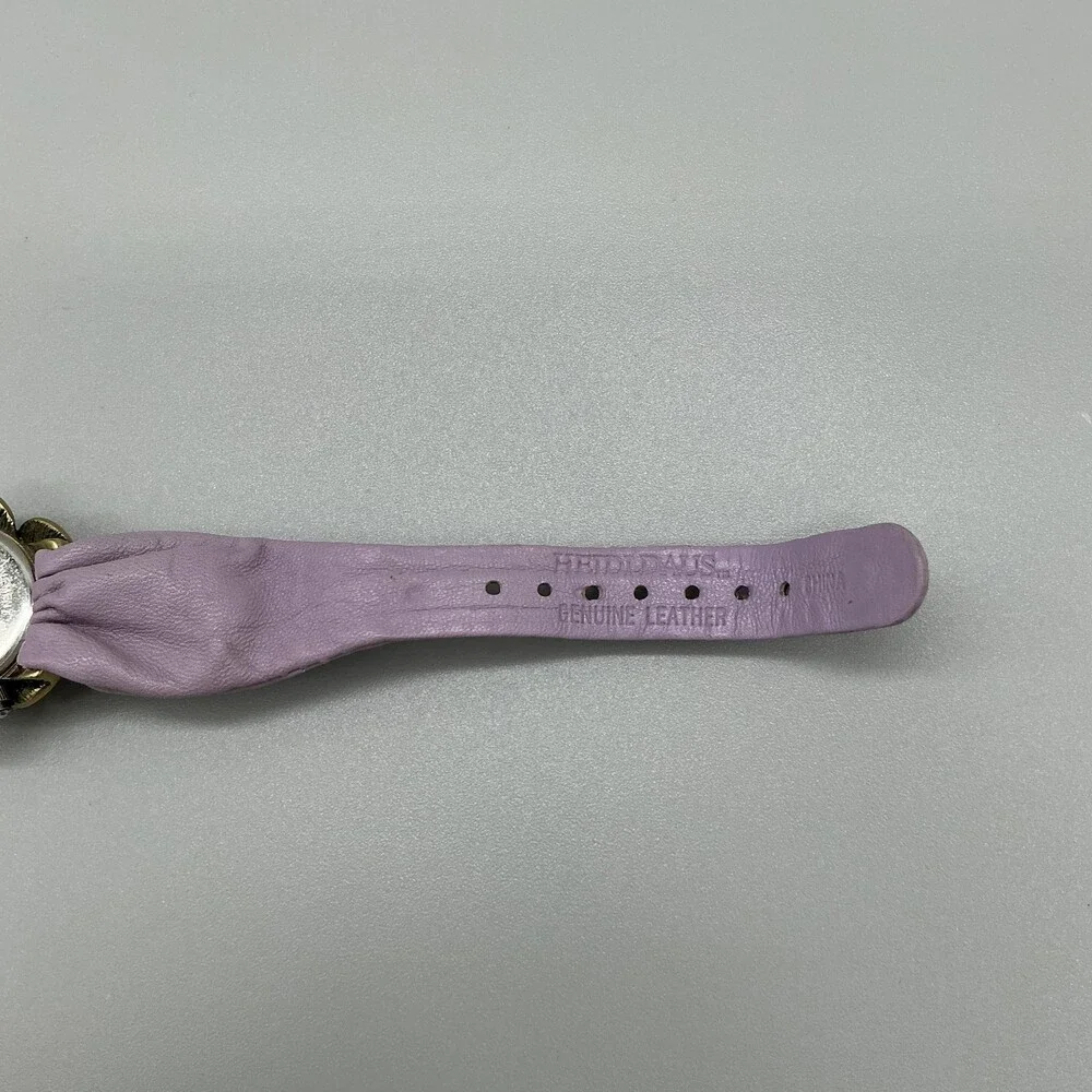 Heidi Daus Petal Profusion Women Watch 34mm Hidden MOP Crystal New Battery